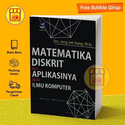 Jual Matematika Diskrit Dan Aplikasinya Pada Ilmu Komputer By Jong Jek