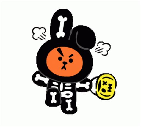 Bt21 Cooky Sticker Bt21 Cooky Mad Discover Share GIFs