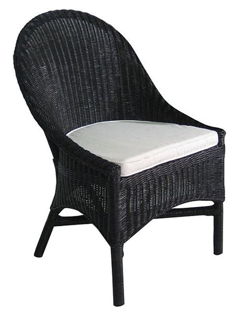 Black Wicker Dining Chairs Foter