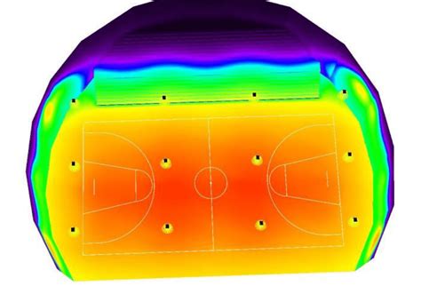 Basketball stadium lighting system cost | Green Light