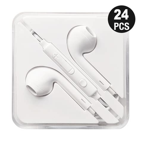 Stereo Earbuds w/ Volume Control asst colors (24 Pack) – NRS Marketplace