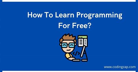 How To Learn Programming For Free Codingzap