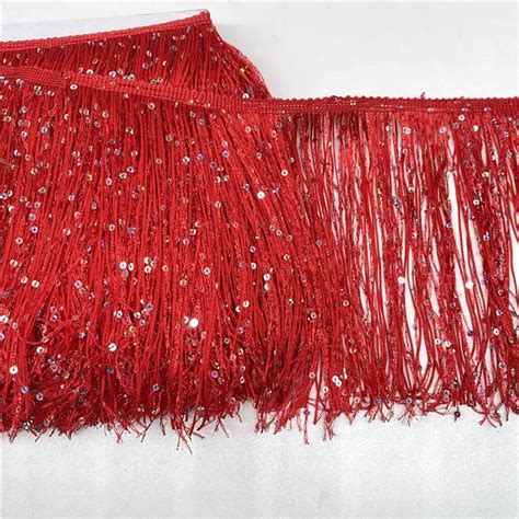 Yycraft 6 Hoogram Sequin Chainette Tassel Fringe Trim By