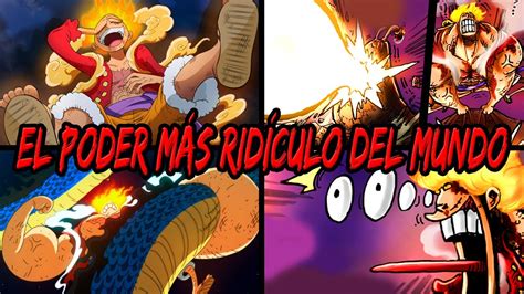 El Gear De Luffy El Poder Mas Ridiculo Del Mundo Se Vendr N