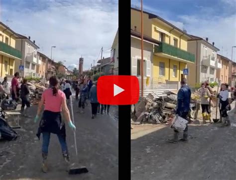 Meteo Cronaca Video Cesena Invasa Dal Fango Gli Abitanti Lo