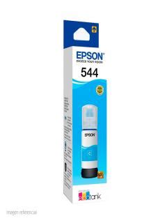 Botella De Tinta Epson T544220 Al Color Cian Contenido 65m Al Mejor