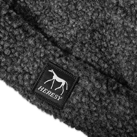 Heresy Pewsey Fleece Beanie Grey End