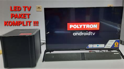 POLYTRON 32 BAG9953 UNBOXING LED ANDROID SOUNDBAR YouTube