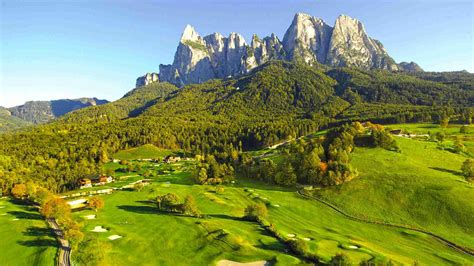 Karte Golfplätze in Südtirol visitItaly golf Italien golf