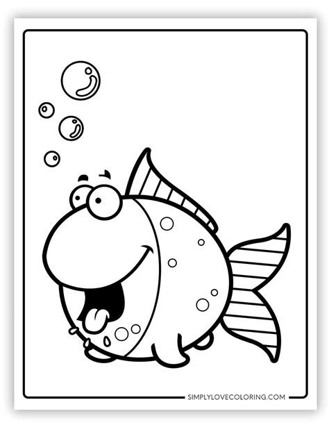 37 Goldfish Coloring Pages (Free PDF Printables) - Simply Love Coloring