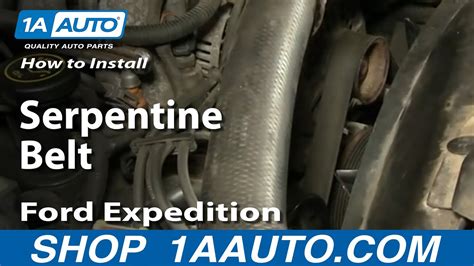 Replace Serpentine Belt On 1997 Ford F150