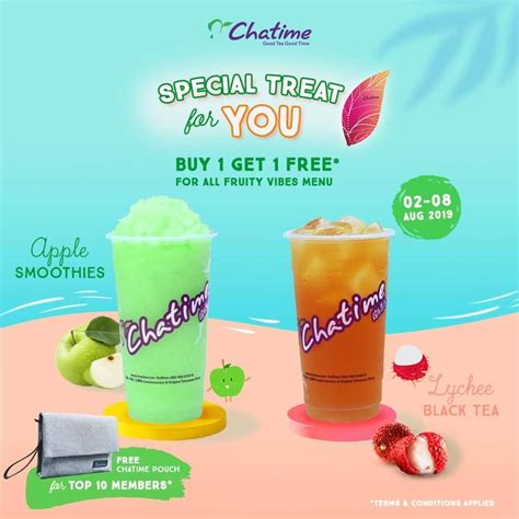 Promo Chatime Terbaru