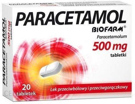 Biofarm Paracetamol 500mg 20 Tabl Gamma Tenis