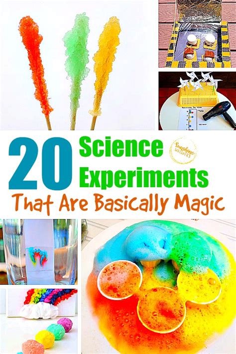 20 Science Experiments That Are Basically Magic - Sunshine Whispers