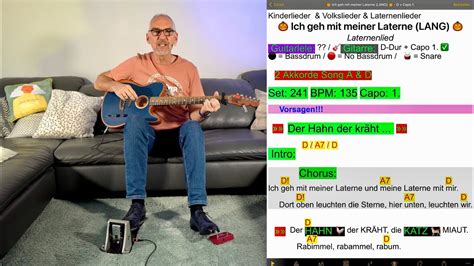 Ich Geh Mit Meiner Laterne Michael Studt SongBook Chordpro Gitarre