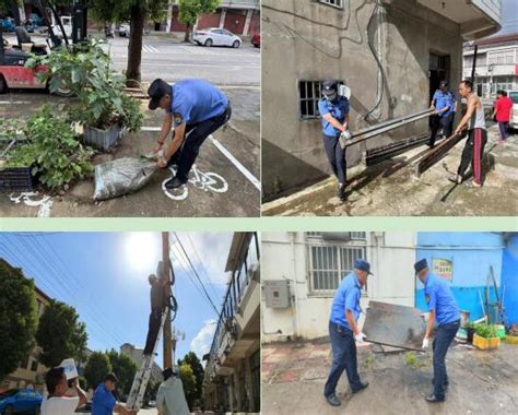 南京六合横梁街道：高温下的“城管蓝”用汗水守护城市容颜中国江苏网