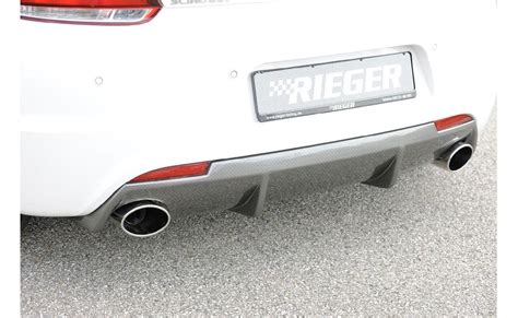 Rieger Tuning Diffuseur Ar Pour Vw Scirocco Avec Kit R Line Ou R Incl