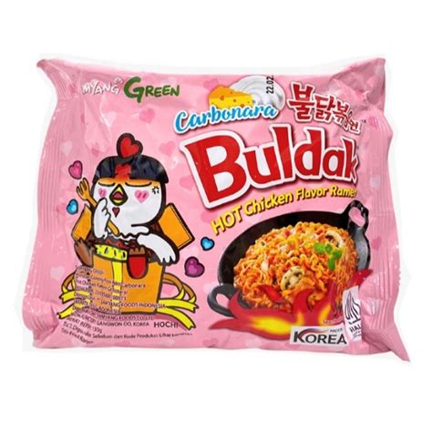 Jual SAMYANG Mie Instan Hot Chicken Ramen Buldak Carbonara Gram Shopee Indonesia