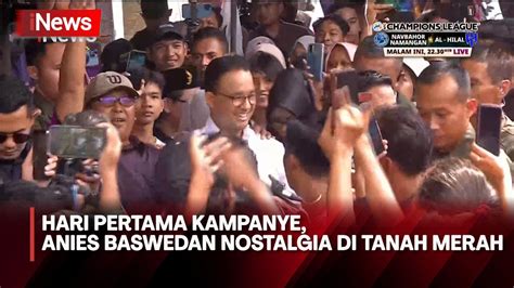 Anies Baswedan Naik Motor Temui Warga Tanah Merah Di Jakarta Saat