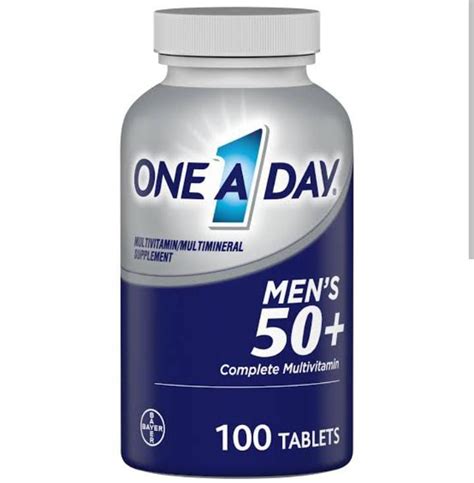 One A Day Mens 50 Healthy Advantage Multivitamin For Older Mens Health