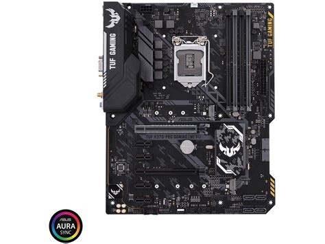 ASUS TUF H370 Pro Gaming WI FI LGA 1151 300 Series ATX Intel