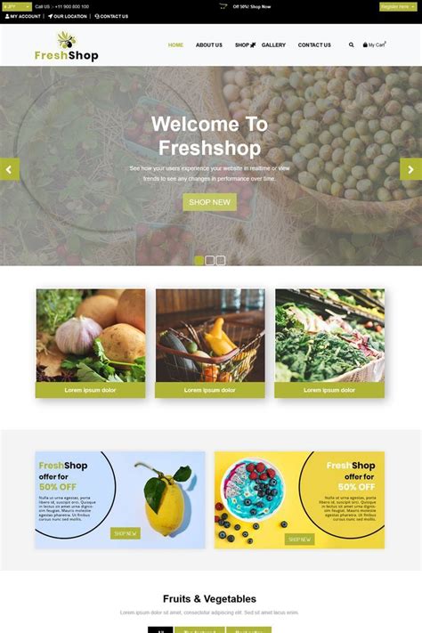 Free Ecommerce Bootstrap Templates Artofit