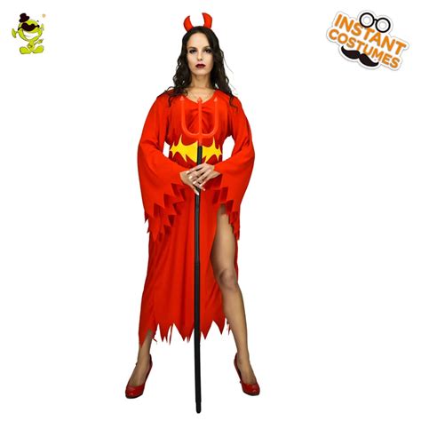 Buy New Adult Devil Costume For Womens Sexy Red Evil