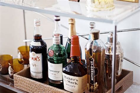 Keeping Liquor Out In The Open 8 Home Bar Set Ups Kitchn