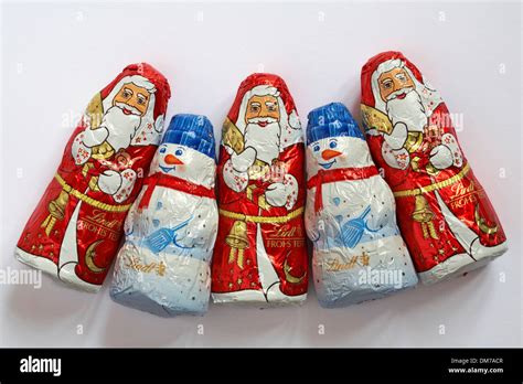 Lindt Santa Milk Chocolate Father Christmas And Lindt Milk Chocolate