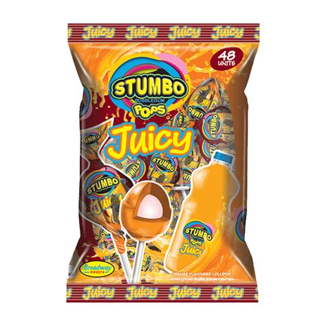 Stumbo Juicy Lollipops 48 Broadway Sweets