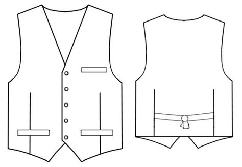 Waistcoat Sewing Pattern 6063 Made To Measure Sewing Pattern From Lekala With Free Online