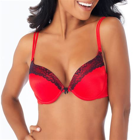 Vassarette Womens Add A Size Push Up Bra 75349