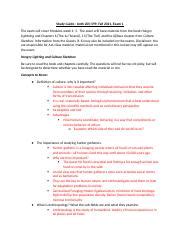 ANTH205 Review Sheet Exam 1 Docx Pdf Docx Study Guide Anth 205 599