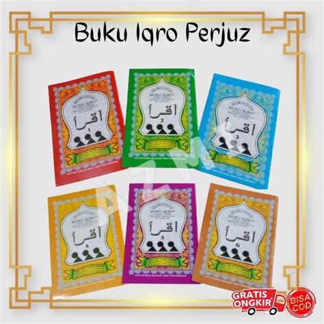 Jual Buku Iqro Bendel Kecil Per Jilid Cd Buram Shopee Indonesia