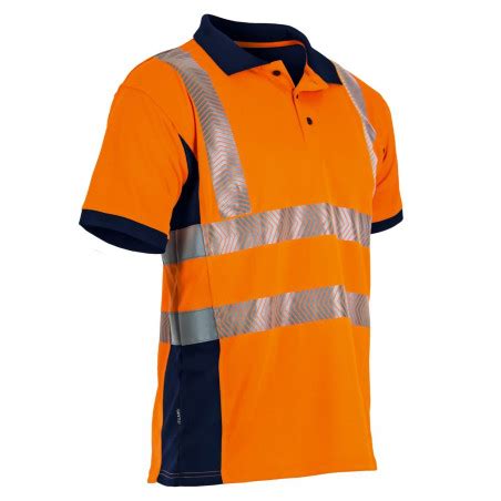 Polo haute visibilité bicolore anti UV respirant LMA Workwear