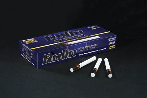 Silverfoiltubes International Inc Charcoal Cigarette Tubes Rollo Carbon 100ct