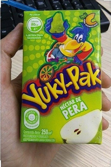 Yuky Pak Venezolano Comida Venezolana Jugo De Pera Papelon Con Limon