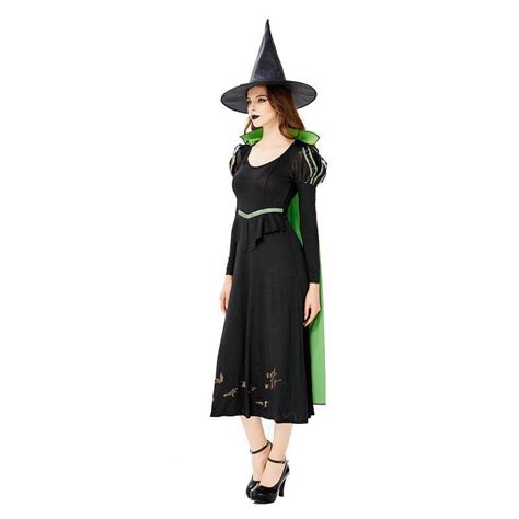 Witch Green Dress Costume For Women