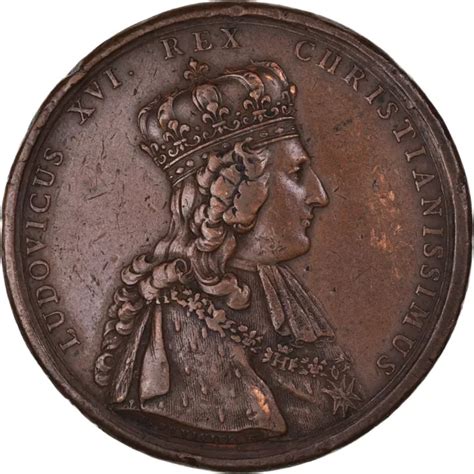 189510 FRANCE MÉDAILLE Louis XVI sacre à Reims le 11 juin 1775