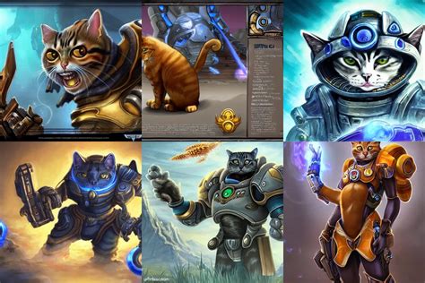 A Cat As A Starcraft Character Stable Diffusion Openart