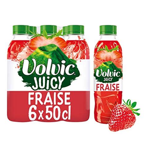 Volvic Juicy Eaux Aromatis Es Fraise En Promo Vendeur