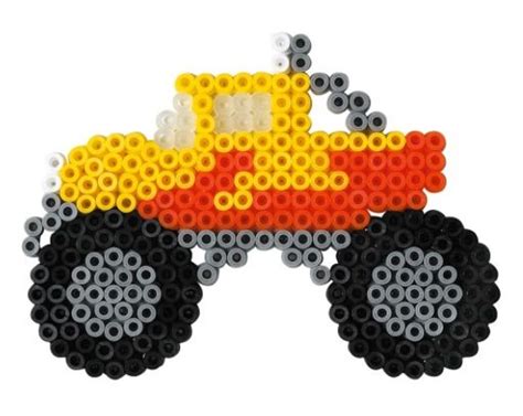 Monstertruck Plantillas Hama Beads Manualidades Hama