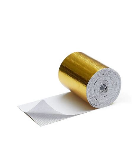 5cm X 5m Heat Reflective Tape Gold 400 °c Heat Shieldings Bv