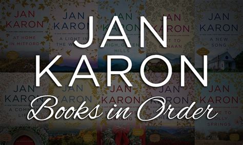 Mitford Series In Order How To Read Jan Karons Books