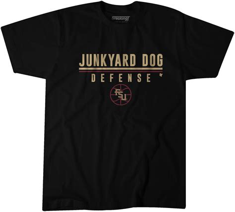 Florida State Junkyard Dogs Defense Officially Licensed Breakingt