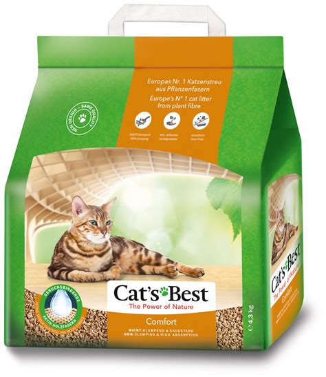 Cat S Best Arena Vegetal No Aglomerante Comfort Para Gatos