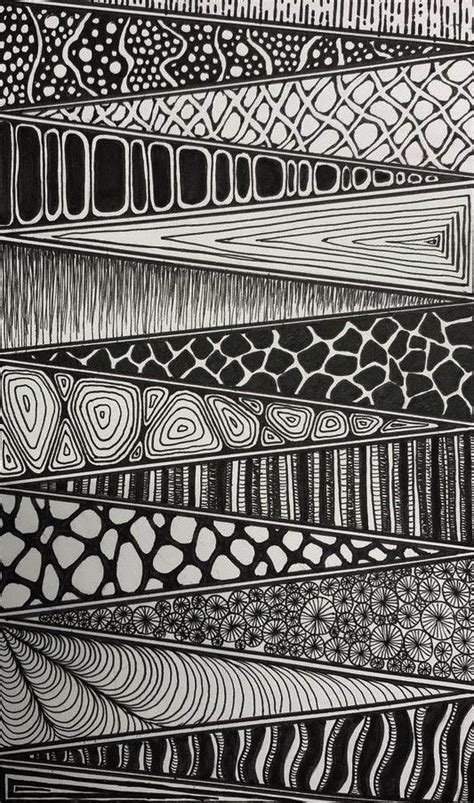 A Black And White Drawing Of Different Shapes Lines And Dots On Paper