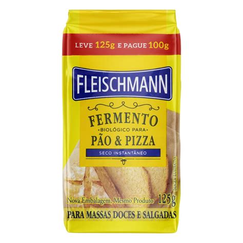 Fermento Biol Gico Seco Instant Neo Fleischmann Pacote Leve G Pague