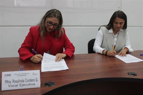 Instituto De La Juventud De Puebla Firma Convenio Con INE E Consulta