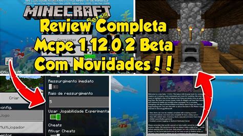 Review Completa Da Nova AtualizaÇÃo Do Minecraft Pe 11202 Beta Com Novidades Para Os Addons